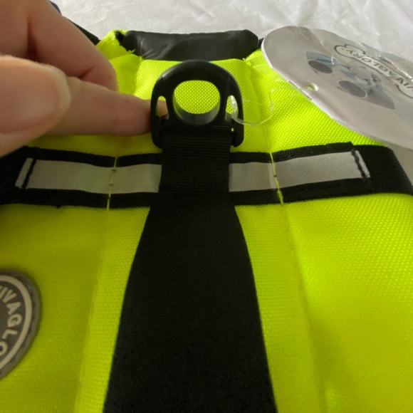 Dog Life Jacket Flotation/Reflective Flotation. Size XXS. Secure Fasteners NWT - Picture 4 of 11